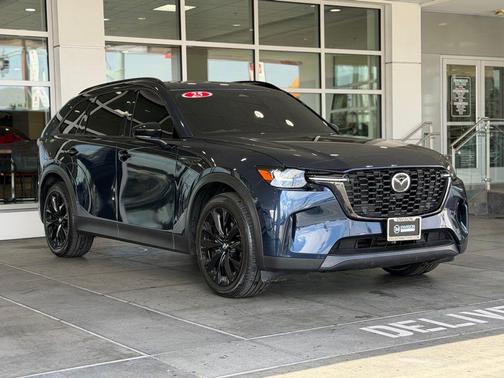 Deep Crystal Blue Mica 2025 Mazda CX-90 PHEV Premium Sport