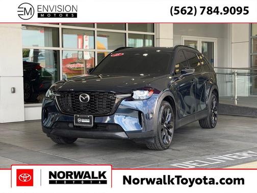 Deep Crystal Blue Mica 2025 Mazda CX-90 PHEV Premium Sport