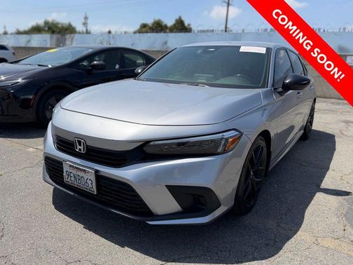 Lunar Silver Metallic 2023 Honda Civic Sport