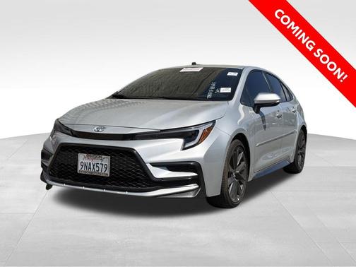 Classic Silver Metallic 2024 Toyota Corolla XSE