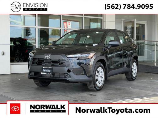 Jet Black 2026 Toyota Corolla Cross L