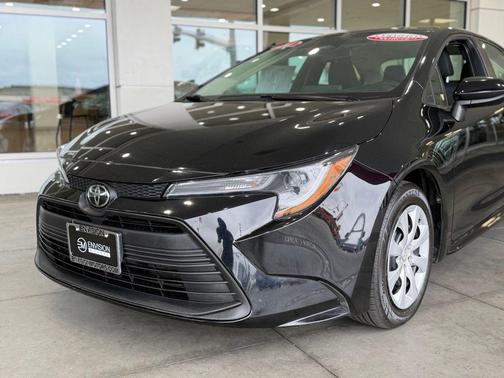 Midnight Black Metallic 2024 Toyota Corolla LE