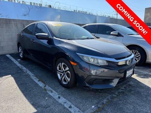 Cosmic Blue Metallic 2016 Honda Civic LX