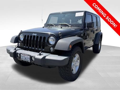 Black Clearcoat 2017 Jeep Wrangler Unlimited Sport