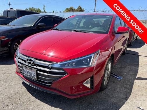 Scarlet Red 2020 Hyundai ELANTRA Value Edition