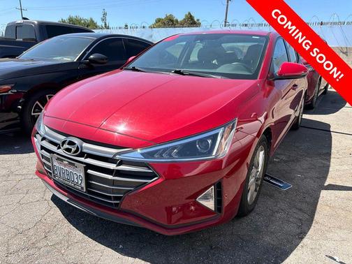 Scarlet Red 2020 Hyundai ELANTRA Value Edition
