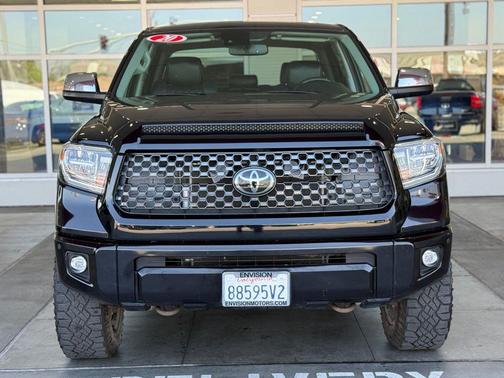 Midnight Black Metallic 2020 Toyota Tundra Platinum