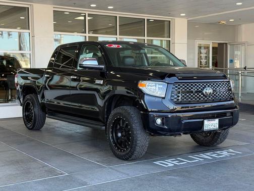 Midnight Black Metallic 2020 Toyota Tundra Platinum