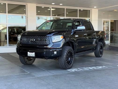 Midnight Black Metallic 2020 Toyota Tundra Platinum