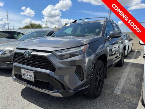 Magnetic Gray Metallic 2022 Toyota RAV4 Hybrid SE