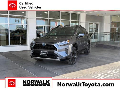 Magnetic Gray Metallic 2022 Toyota RAV4 Hybrid SE