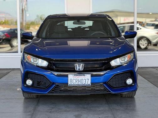 Aegean Blue Metallic 2018 Honda Civic EX