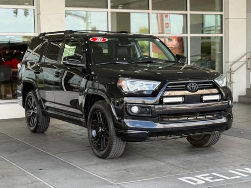 Midnight Black Metallic 2020 Toyota 4Runner Nightshade Special Edition
