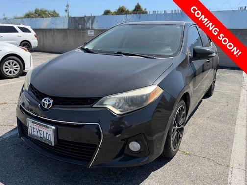 Black Sand 2014 Toyota Corolla S Premium