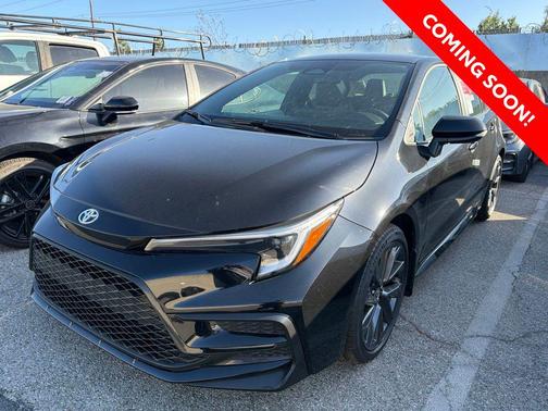 Midnight Black Metallic 2026 Toyota Corolla SE