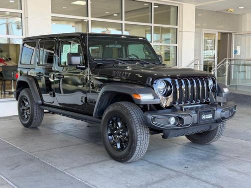 Black Clearcoat 2021 Jeep Wrangler Willys