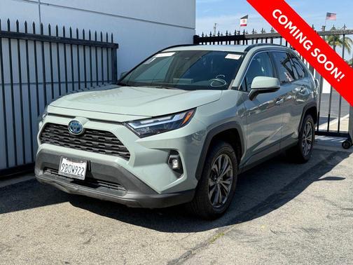 Lunar Rock 2022 Toyota RAV4 Hybrid XLE Premium