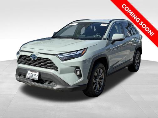 Lunar Rock 2022 Toyota RAV4 Hybrid XLE Premium