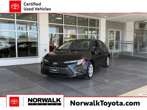 Midnight Black Metallic 2026 Toyota Corolla LE