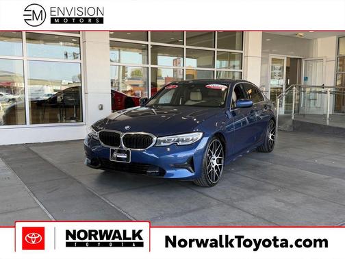 Phytonic Blue Metallic 2022 BMW 330 330i