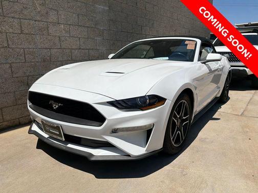Oxford White 2022 Ford Mustang EcoBoost Premium