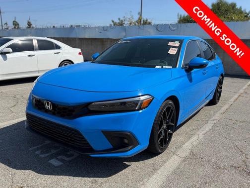 Blue Metallic 2023 Honda Civic Sport Touring