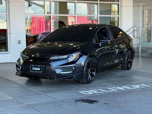 Black Sand Pearl 2021 Toyota Corolla SE