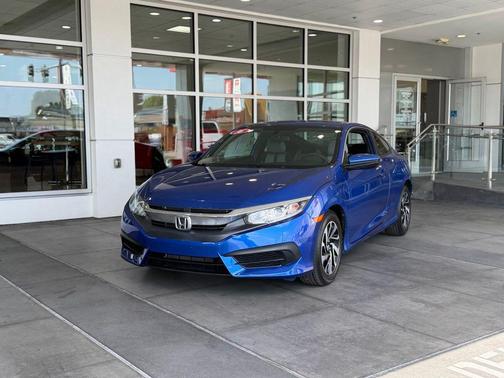Aegean Blue Metallic 2016 Honda Civic LX-P