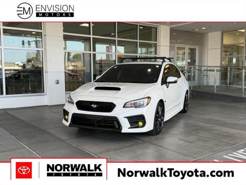 Crystal White Pearl 2020 Subaru WRX Limited