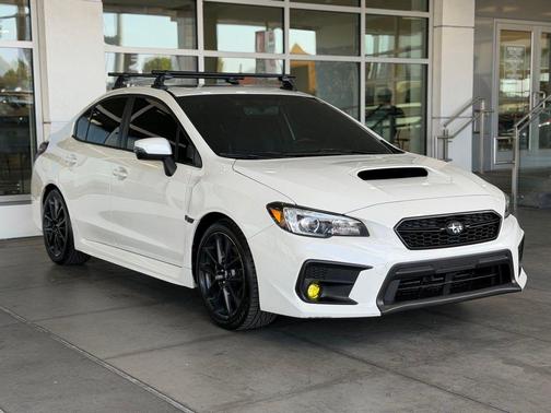 Crystal White Pearl 2020 Subaru WRX Limited