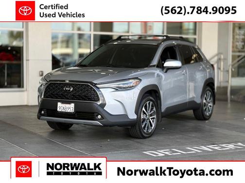 Sonic Silver 2022 Toyota Corolla Cross XLE