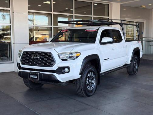 Super White 2021 Toyota Tacoma TRD Off Road