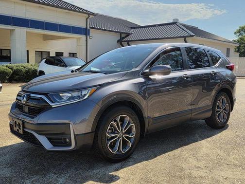 Gray 2021 Honda CR-V EX-L