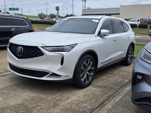 White 2022 Acura MDX Technology