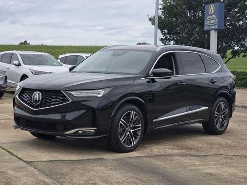 Black 2025 Acura MDX Advance
