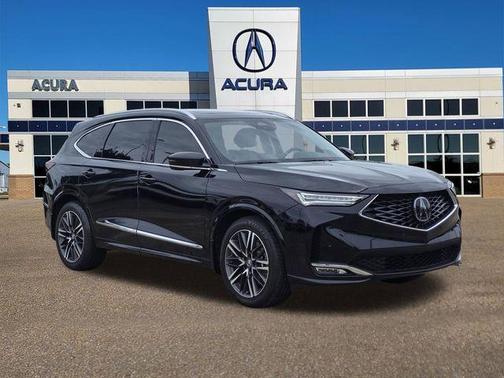 Black 2025 Acura MDX Advance