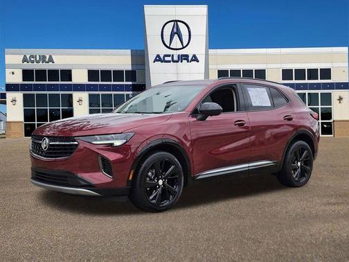 Cinnabar Metallic 2021 Buick Envision Essence