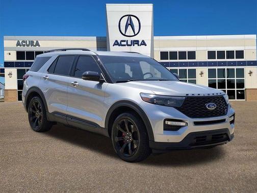 Silver Metallic 2020 Ford Explorer ST