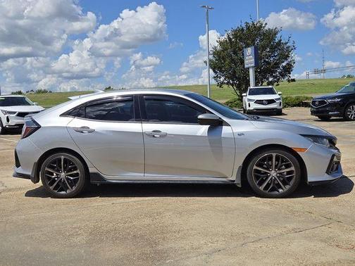 Gray 2021 Honda Civic Sport