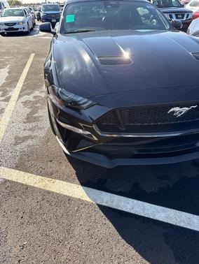 Shadow Black 2021 Ford Mustang EcoBoost Premium