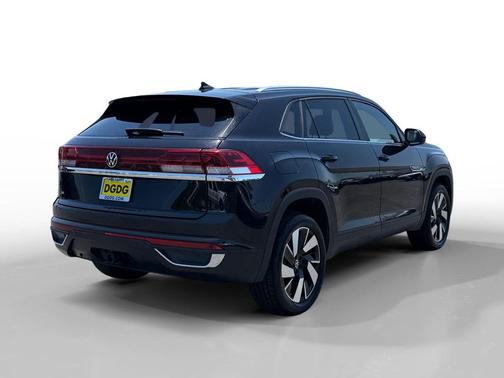 Deep Black Pearl 2024 Volkswagen Atlas Cross Sport 2.0T SE w/Technology