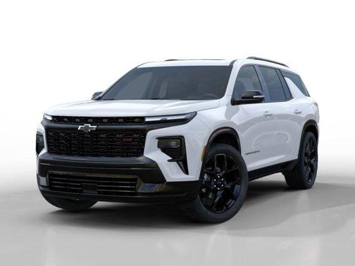 Polar White Tricoat 2026 Chevrolet Traverse RS