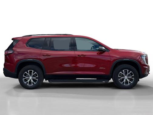 Volcanic Red Tintcoat 2025 GMC Acadia AWD AT4
