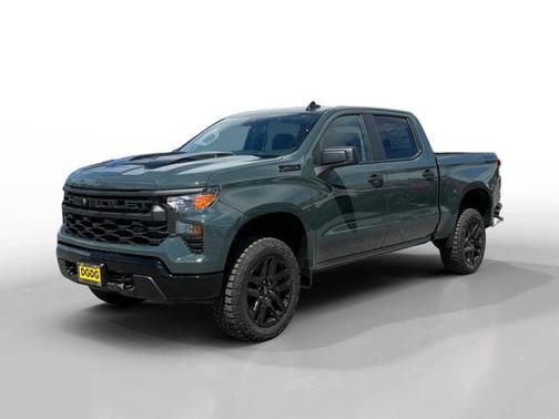 Cypress Gray 2026 Chevrolet Silverado 1500 Custom Trail Boss