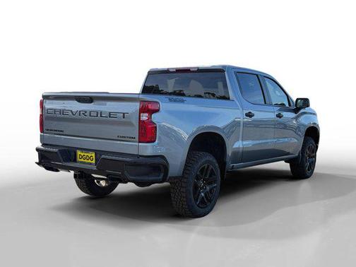 Sterling Gray Metallic 2026 Chevrolet Silverado 1500 Custom Trail Boss