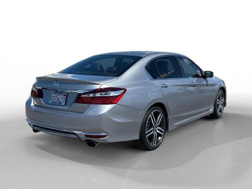 Lunar Silver Metallic 2017 Honda Accord Sport