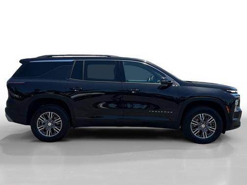Black Metallic 2025 Chevrolet Traverse LT