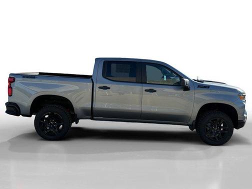 Sterling Gray Metallic 2026 Chevrolet Silverado 1500 Custom Trail Boss