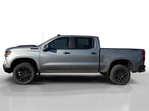 Sterling Gray Metallic 2026 Chevrolet Silverado 1500 Custom Trail Boss