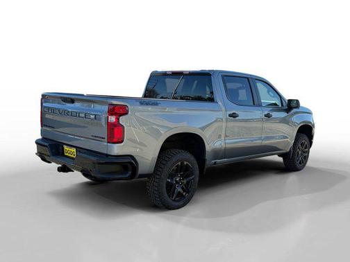 Sterling Gray Metallic 2026 Chevrolet Silverado 1500 Custom Trail Boss
